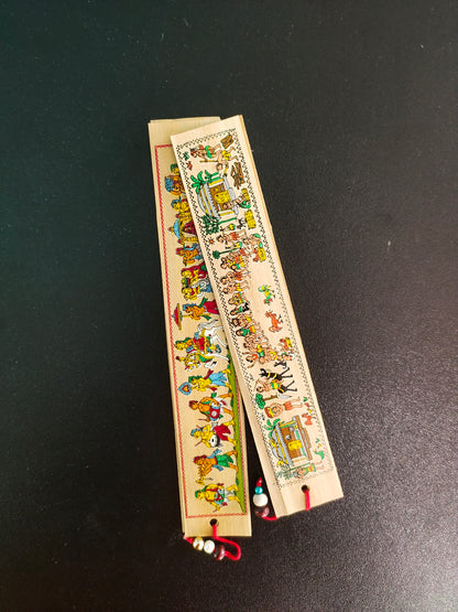 Patachitra Bookmark - Unique and Colorful Way to Keep Your Place in a Book