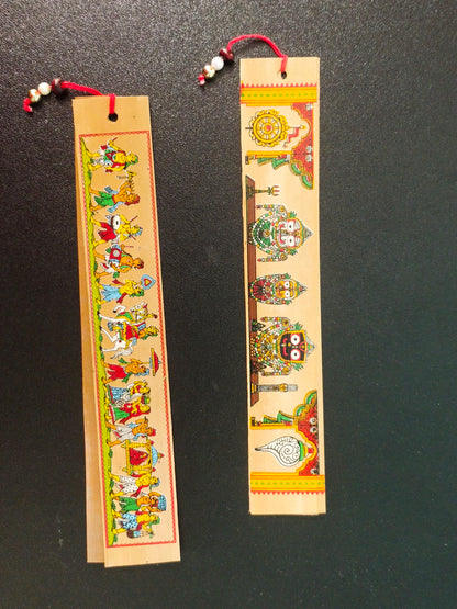 Patachitra Bookmark - Unique and Colorful Way to Keep Your Place in a Book