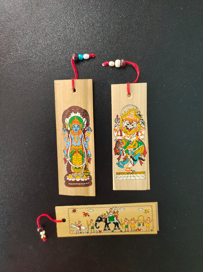 Patachitra Bookmark - Unique and Colorful Way to Keep Your Place in a Book