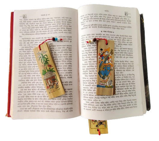 Patachitra Bookmark - Unique and Colorful Way to Keep Your Place in a Book