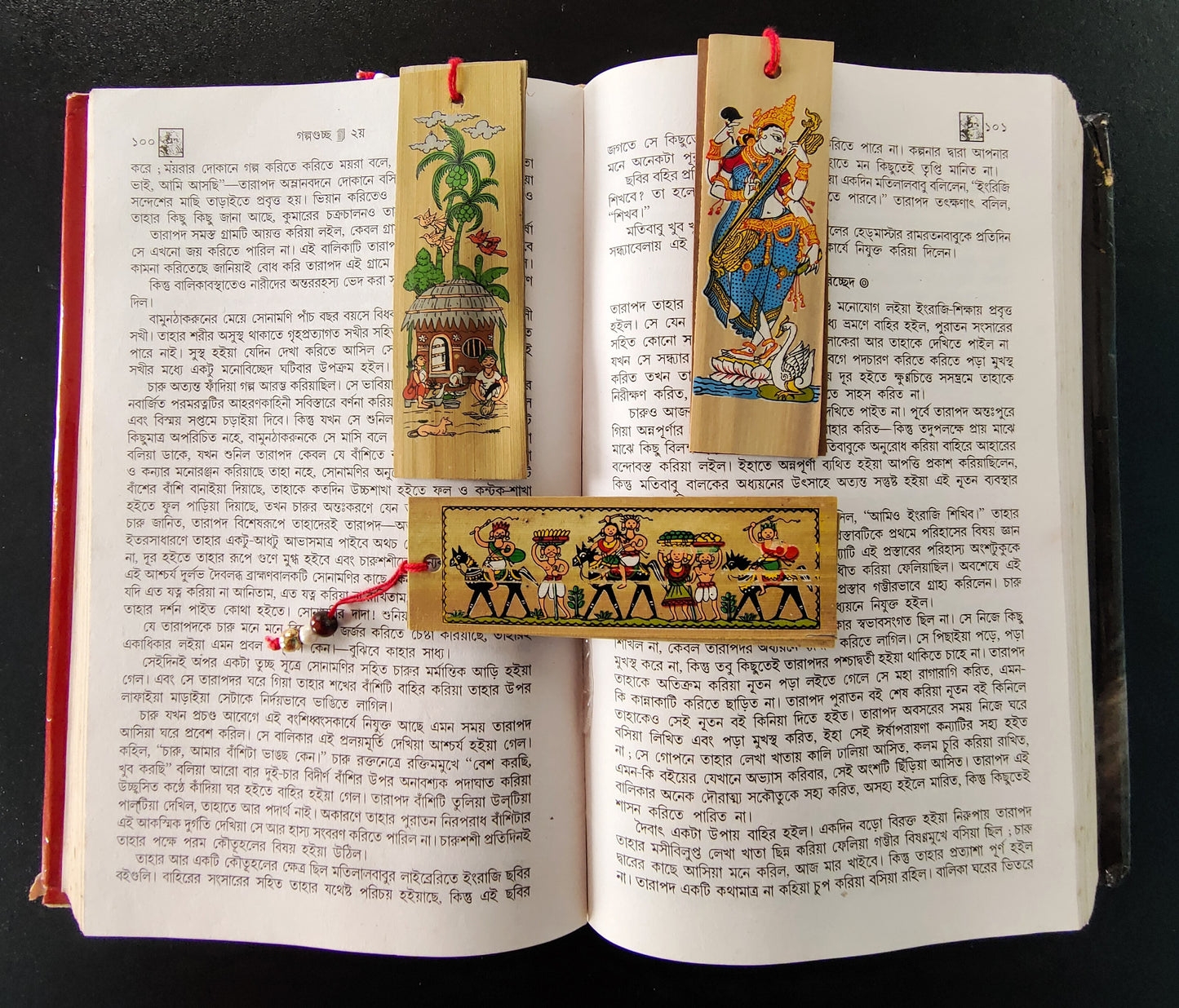 Patachitra Bookmark - Unique and Colorful Way to Keep Your Place in a Book