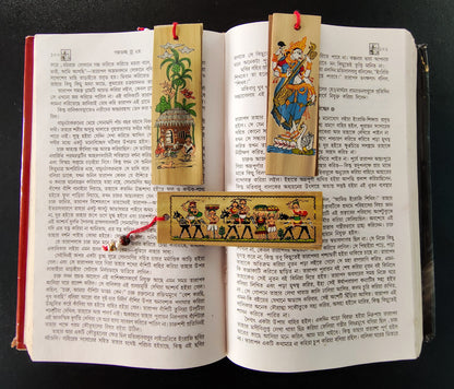 Patachitra Bookmark - Unique and Colorful Way to Keep Your Place in a Book