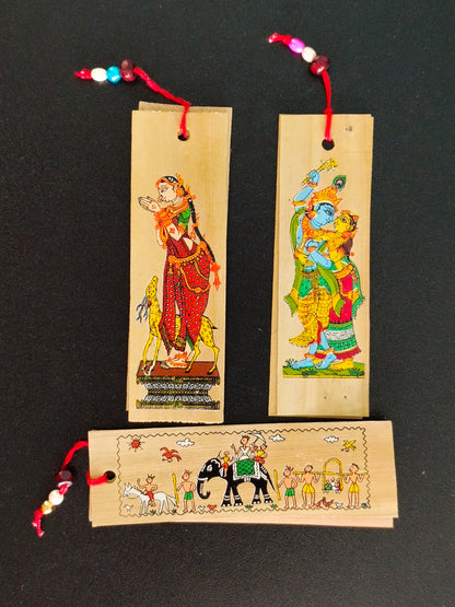 Patachitra Bookmark - Unique and Colorful Way to Keep Your Place in a Book