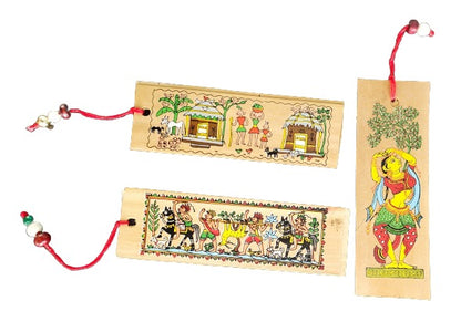 Patachitra Bookmark - Unique and Colorful Way to Keep Your Place in a Book