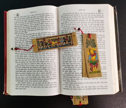 Patachitra Bookmark - Unique and Colorful Way to Keep Your Place in a Book