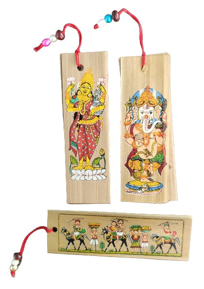 Patachitra Bookmark - Unique and Colorful Way to Keep Your Place in a Book