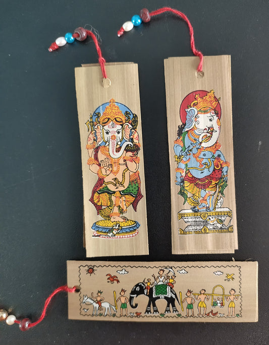 Patachitra Bookmark - Unique and Colorful Way to Keep Your Place in a Book