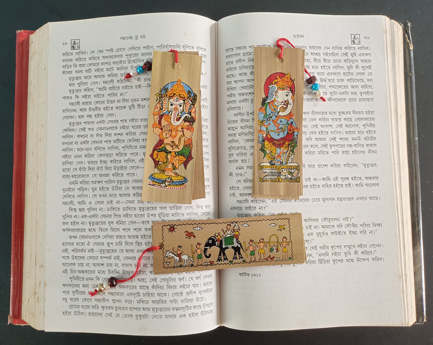 Patachitra Bookmark - Unique and Colorful Way to Keep Your Place in a Book