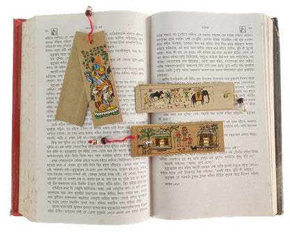 Patachitra Bookmark - Unique and Colorful Way to Keep Your Place in a Book