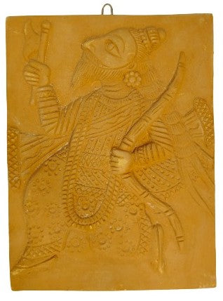 Divinely Inspired: Terracotta Wall Art Depicting Lord Vishnu's Dash Avtar