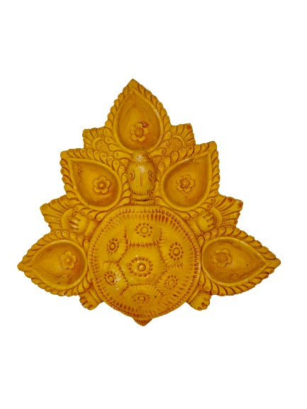 Handcrafted Terracotta Diya for Festive Decor - Radiant Indian Home Decor with Traditional Artistry