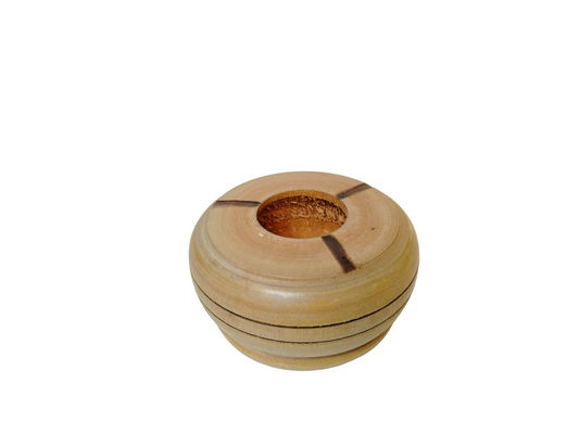 Handcrafted Wooden Ashtray - Rustic Tobacco Tray for Stylish Smoke Sessions