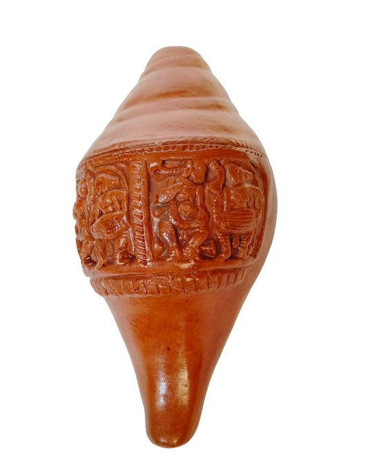 Terracotta Shankh Home Décor PUJA