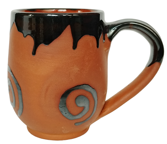 Terracotta Clay Coffee Mug Coffee Cup Tea Cup,.