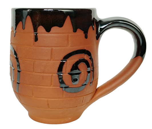 Terracotta Clay Coffee Mug Coffee Cup Tea Cup,