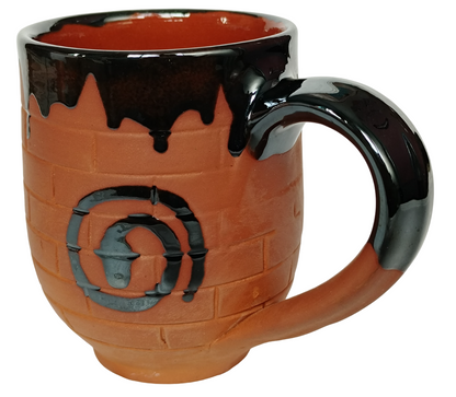 Terracotta Clay Coffee Mug Coffee Cup Tea Cup,