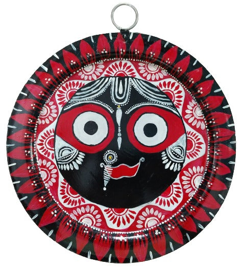 Authentic Patachitra Craft Wall Decor on Aluminium Plate