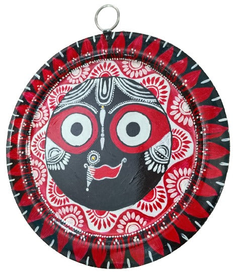 Authentic Patachitra Craft Wall Decor on Aluminium Plate