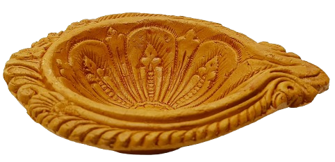 TerracottaDiya Earthen Clay Decorative Diwali Diya