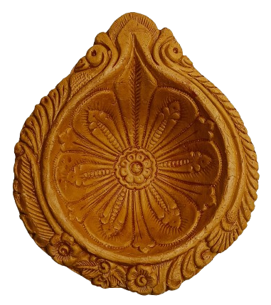 TerracottaDiya Earthen Clay Decorative Diwali Diya