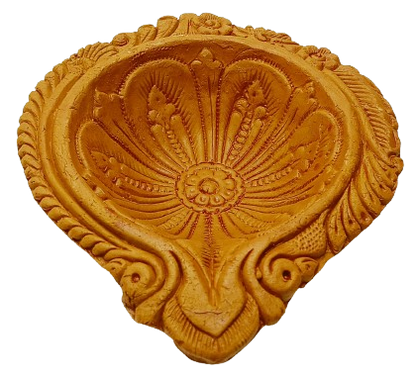 TerracottaDiya Earthen Clay Decorative Diwali Diya