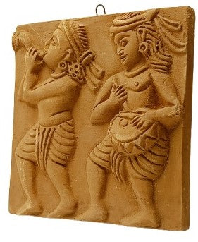 Crafted by Hand, Adored by All: Terracotta Wall Décor - 6x6 Inches of Artistry for Your Home