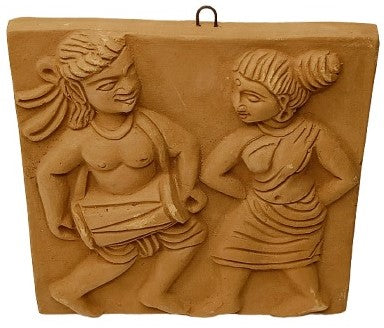 Crafted by Hand, Adored by All: Terracotta Wall Décor - 6x6 Inches of Artistry for Your Home
