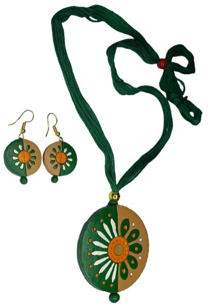 Handcrafted Terracotta Jewellery Set | Unique Indian Ethnic Designs | Eco-Friendly Accessories