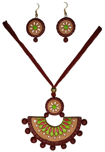 Handcrafted Terracotta Jewellery Set | Unique Indian Ethnic Designs | Eco-Friendly Accessories