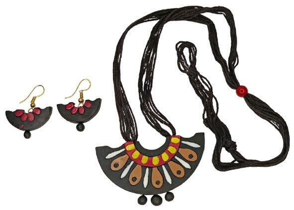 Handcrafted Terracotta Jewellery Set | Unique Indian Ethnic Designs | Eco-Friendly Accessories