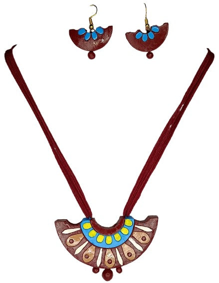 Handcrafted Terracotta Jewellery Set | Unique Indian Ethnic Designs | Eco-Friendly Accessories