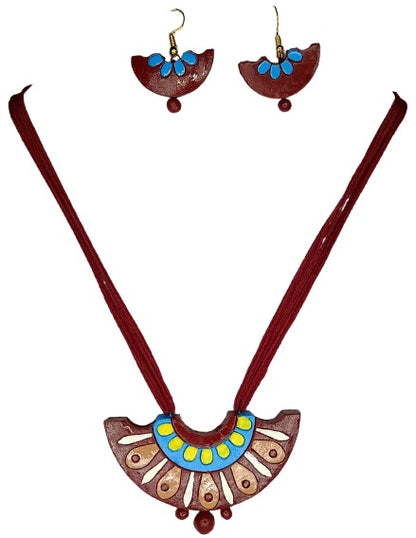 Handcrafted Terracotta Jewellery Set | Unique Indian Ethnic Designs | Eco-Friendly Accessories