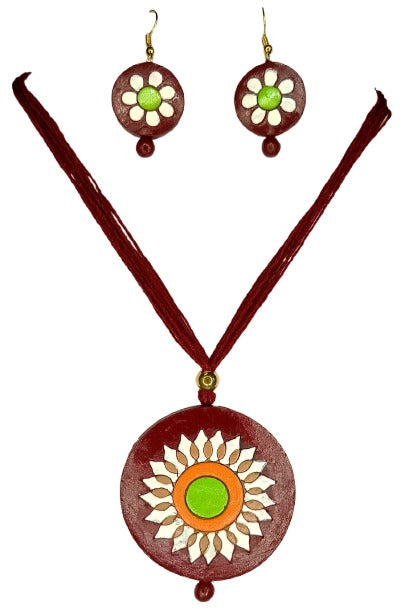 Handcrafted Terracotta Jewellery Set | Unique Indian Ethnic Designs | Eco-Friendly Accessories