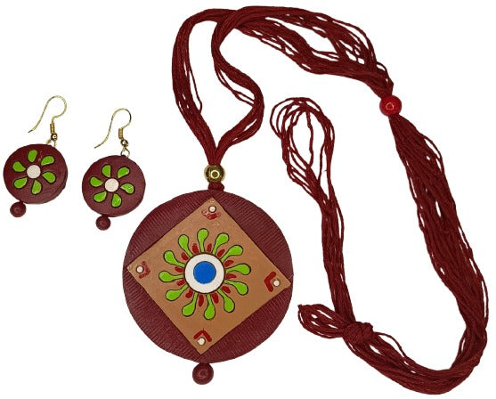 Handcrafted Terracotta Jewellery Set | Unique Indian Ethnic Designs | Eco-Friendly Accessories