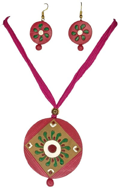 Handcrafted Terracotta Jewellery Set | Unique Indian Ethnic Designs | Eco-Friendly Accessories