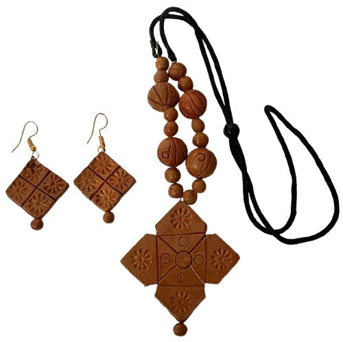 Handcrafted Terracotta Jewellery Set | Unique Indian Ethnic Designs | Eco-Friendly Accessories