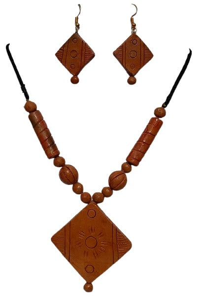 Handcrafted Terracotta Jewellery Set | Unique Indian Ethnic Designs | Eco-Friendly Accessories