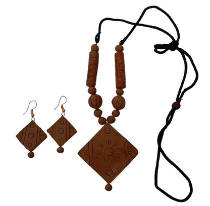 Handcrafted Terracotta Jewellery Set | Unique Indian Ethnic Designs | Eco-Friendly Accessories