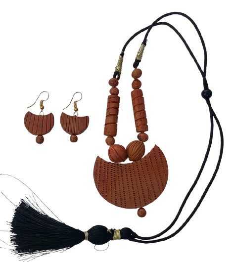 Handcrafted Terracotta Jewellery Set | Unique Indian Ethnic Designs | Eco-Friendly Accessories