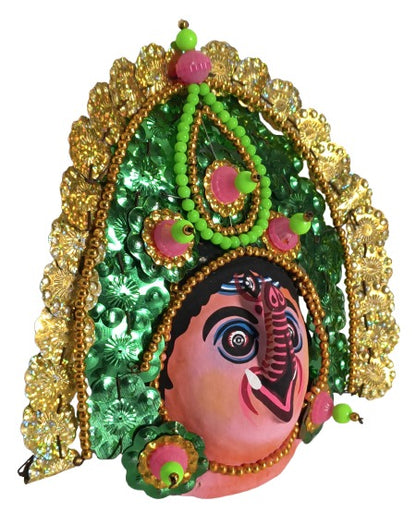 Ganesha Wall Decor Mask – Ethnic Indian Handcrafted Art Piece