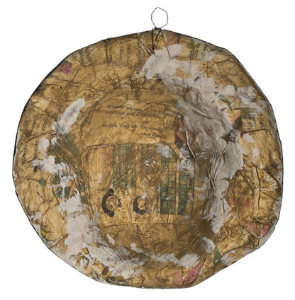 Handmade Paper Mask Wall Hanging – Ethnic Indian Art for Home & Office Décor (22 x 23 cm, Multicolour) Chhau Mask Puruliya West Bengal