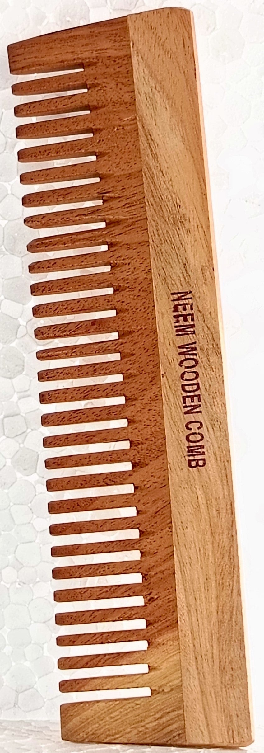 Natural Neem Wooden Hair Comb for Men & Women | Handmade Wide Tooth Neem Wood Comb | Anti-Dandruff Scalp Massage Comb | Eco-Friendly Hair Detangling Comb  Key Features (Bullet Points)