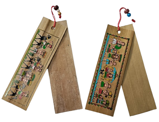 Handcrafted Patachitra Bookmark – Add Culture to Your Reading Time