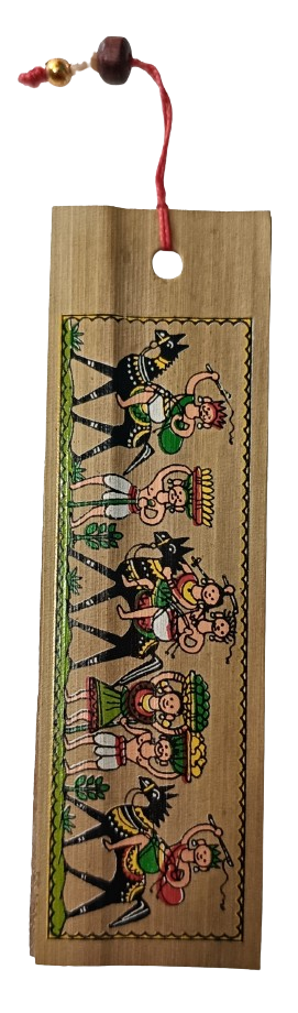 Handcrafted Patachitra Bookmark – Add Culture to Your Reading Time