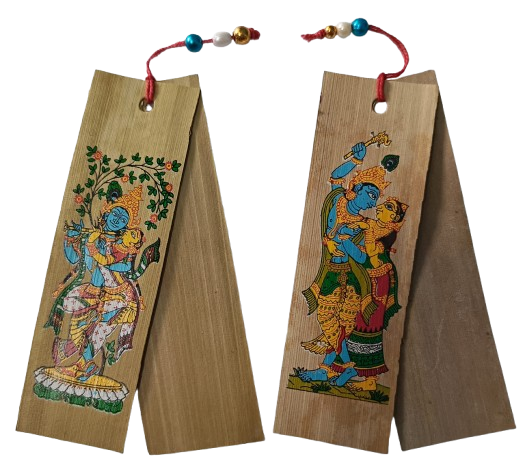 Colorful Patachitra Bookmark – A Beautiful Touch to Your Books