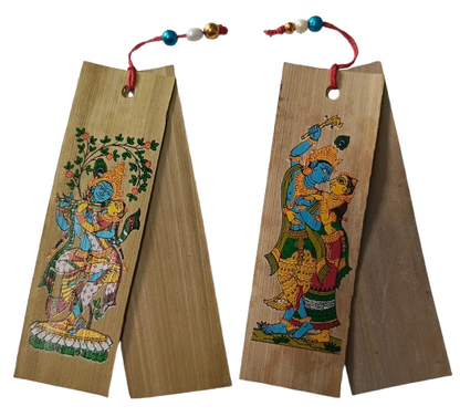 Colorful Patachitra Bookmark – A Beautiful Touch to Your Books