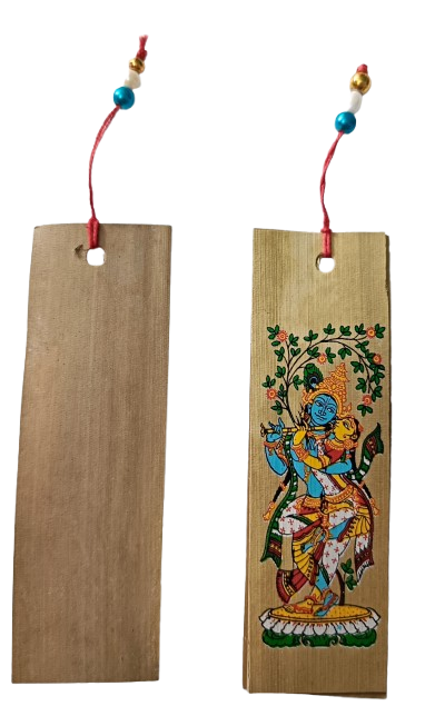 Colorful Patachitra Bookmark – A Beautiful Touch to Your Books