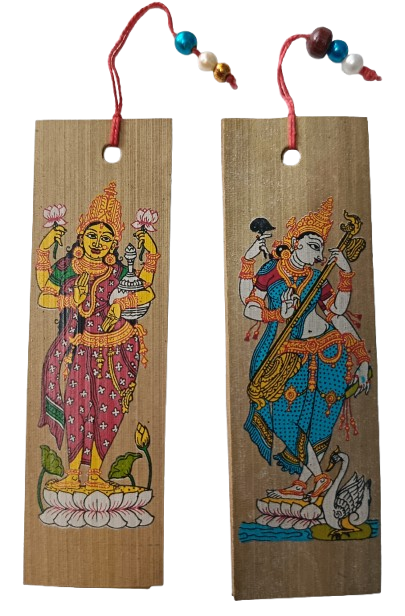 Colorful Patachitra Bookmark – A Beautiful Touch to Your Books