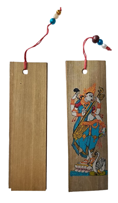 Colorful Patachitra Bookmark – A Beautiful Touch to Your Books