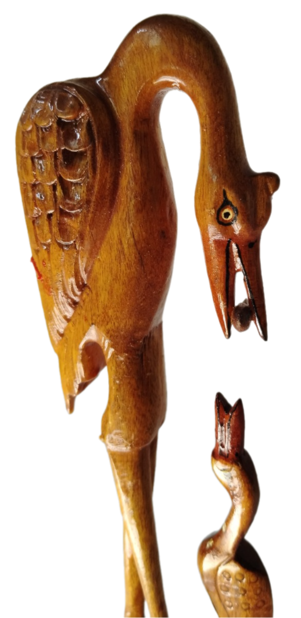 Wooden Bird Wooden Decorative Bird Showpiece Home Decor